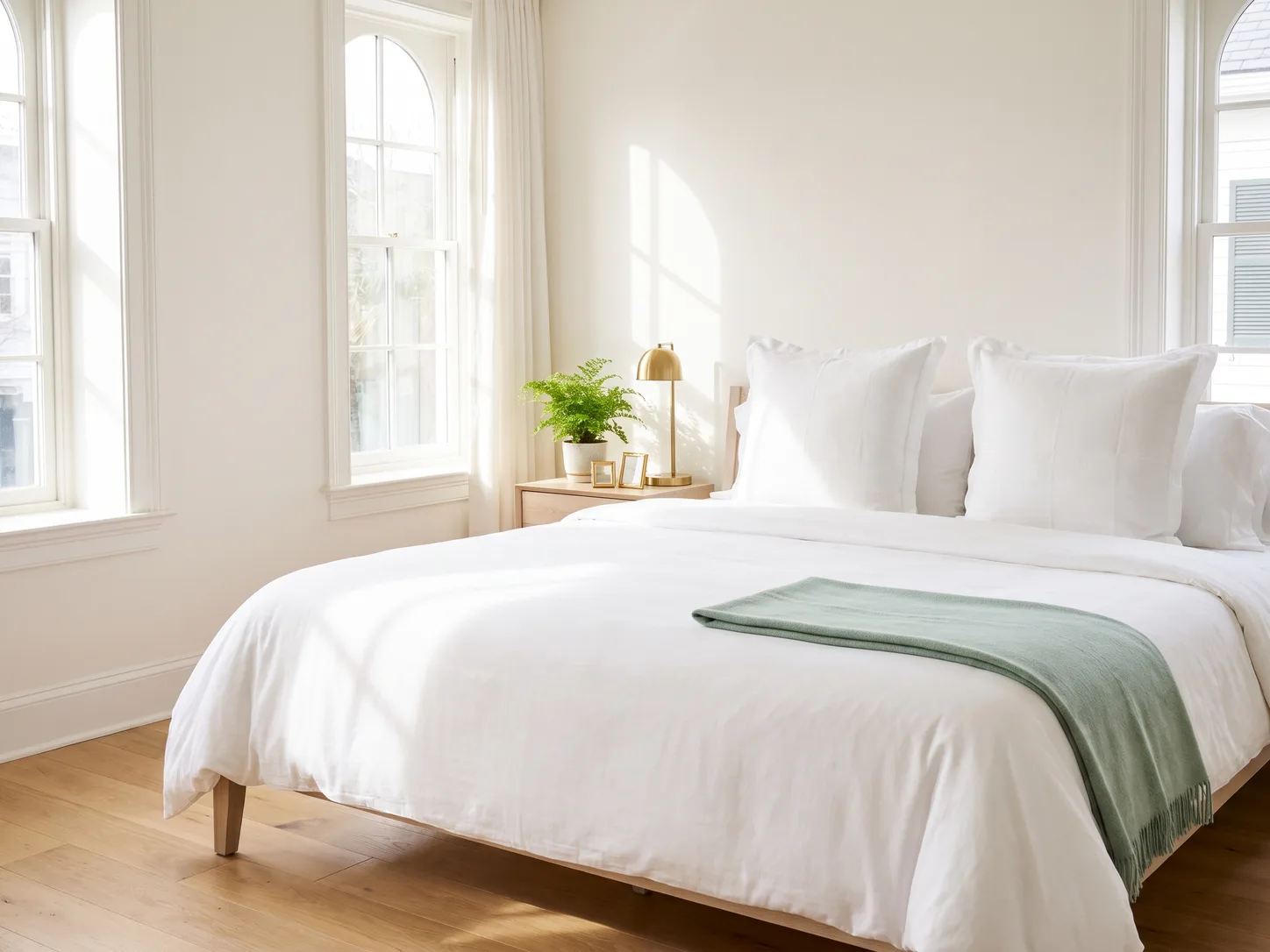 Charleston bedroom finished to hotel housekeeping standard